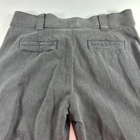 Lee No Gap Waistband Womens Dress Pants Size 12 Petite Gray Stretch - Picture 5 of 10